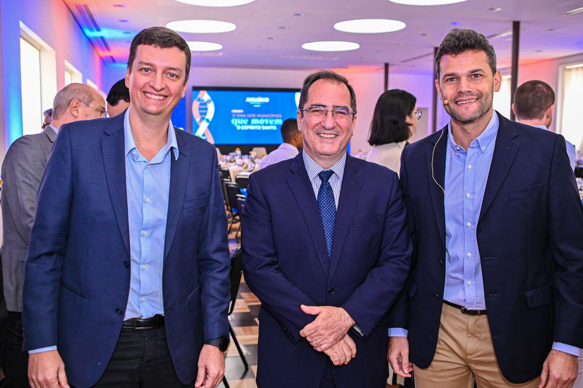 Michel Tesch, Luiz Claudio Allemand e Abdo Filho por Arthur Louzada
