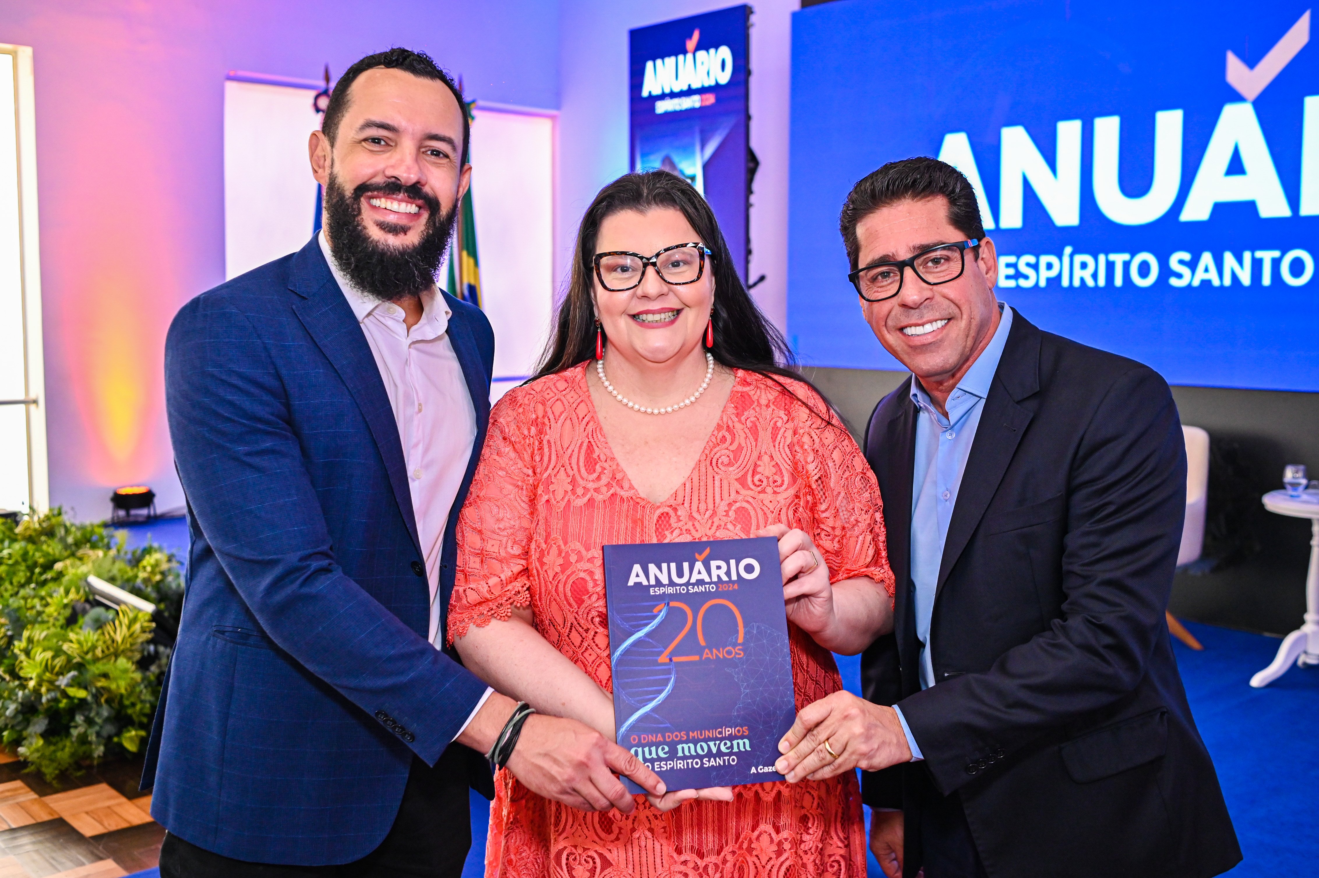 Pablo Lira, Luciana de Andrade e Marcelo Santos