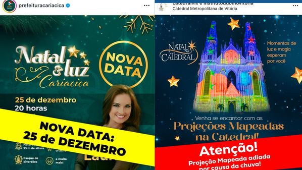 Eventos, gratuitos, já têm nova data para serem realizados