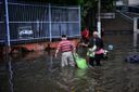 Chuva forte atrapalha volta para casa e deixa trânsito caótico em Vitória(Vitor Jubini)