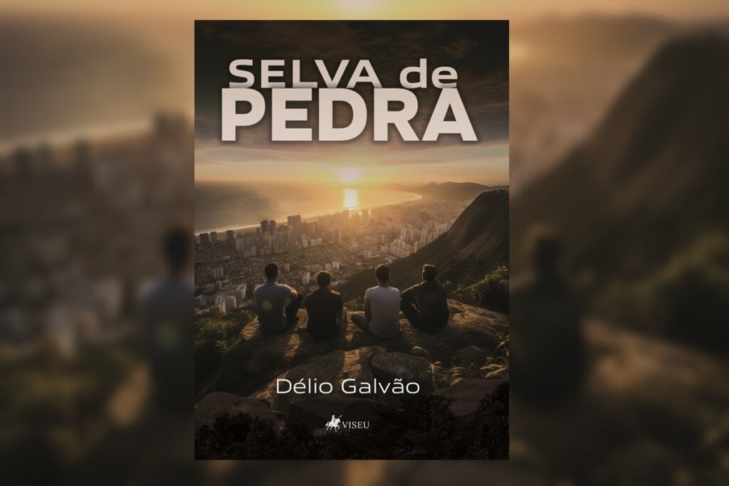 Em &#8216;Selva de Pedra&#8217;, Délio Galvão leva os leitores ao Leblon para explorar as consequências de um crime brutal nos anos 80 (Imagem: Reprodução digital | Editora Viseu)