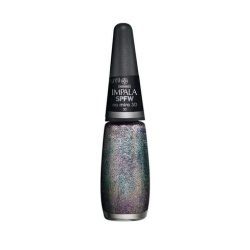 Impala Cosmeticos na Mira 3D - Esmalte Glitter, Holográfico 