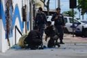 Esquadrão Antibombas detonou artefatos explosivos em rua de Vila Velha(Vitor Jubini/A Gazeta)