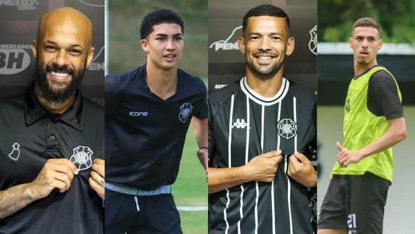 Bruno Silva, Breno Melo, Ricardinho e Wadson são as novas peças de destaque do Brancão para a próxima temporada