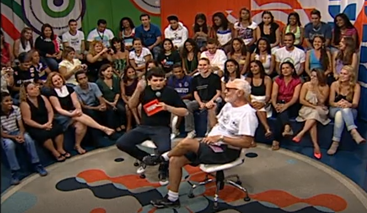 Programa Conexão Geral, em 2010, recebeu o ator Ney Latorraca