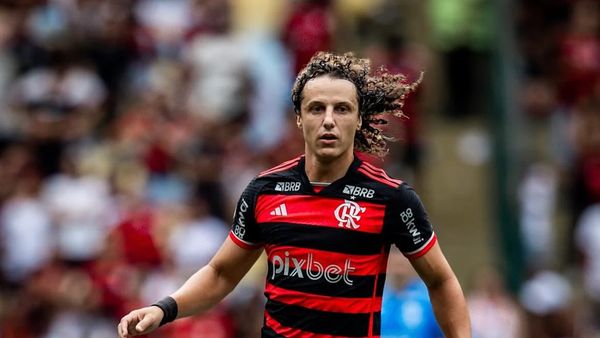 David Luiz em campo pelo Flamengo
