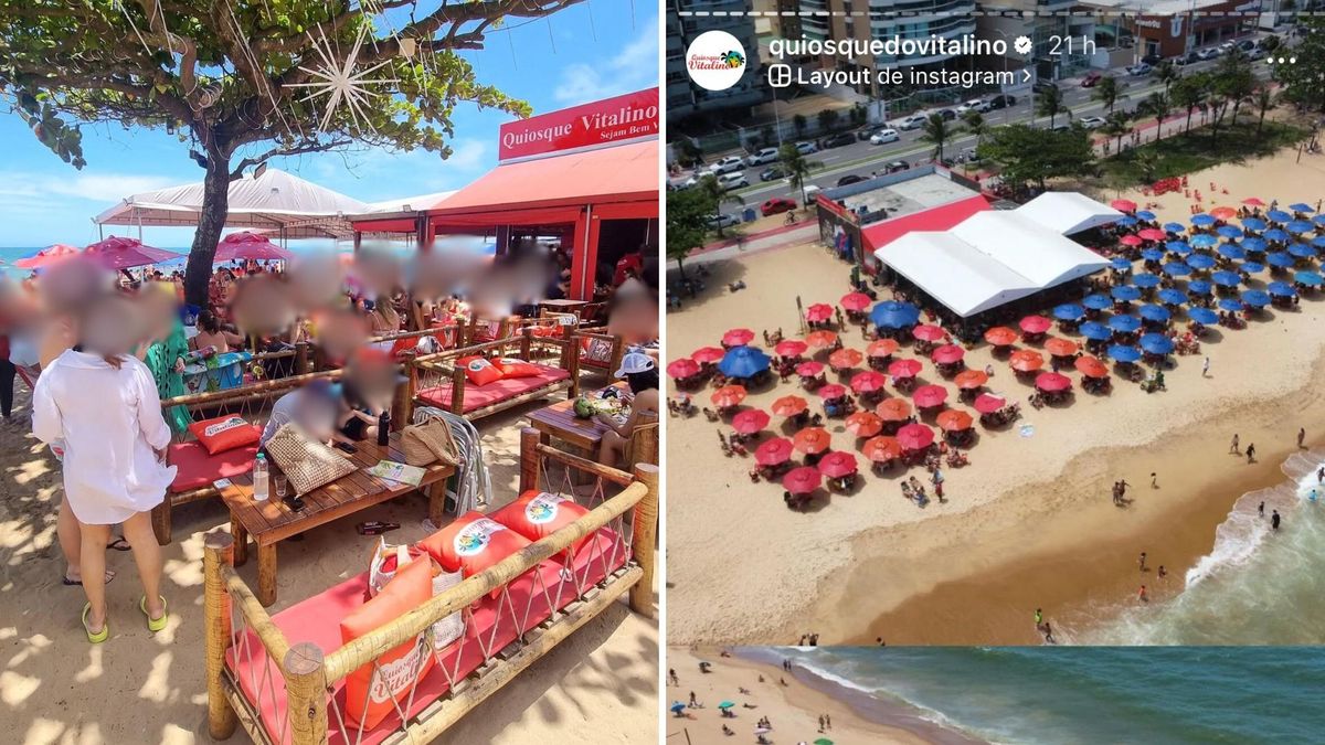 Quiosque Vitalino é interditado temporariamente após diversas infrações serem identificadas pela Prefeitura de Vila Velha. por Reprodução | Rede Social