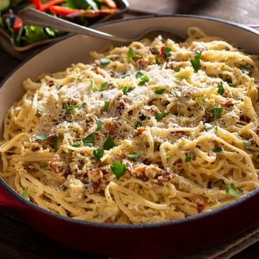 Imagem - Espaguete à carbonara: confira versão da famosa receita italiana