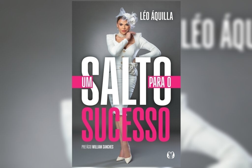“Um salto para o sucesso”, biografia de Léo Áquilla, narra uma jornada de superação, violência e vitória (Imagem: Citadel Editora | Reprodução digital)