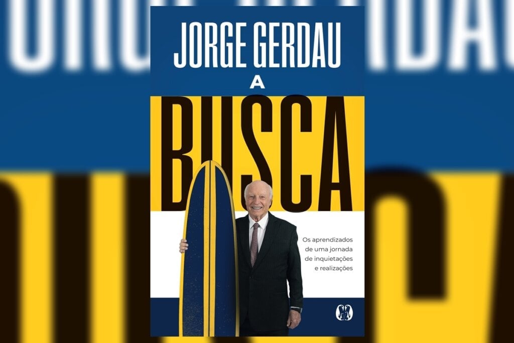 Em “A busca”, Jorge Gerdau compartilha aprendizados que o levaram ao sucesso no setor do aço (Imagem: Citadel Editora | Reprodução digital)