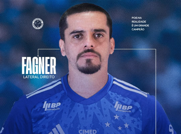 Fagner é anunciado pelo Cruzeiro