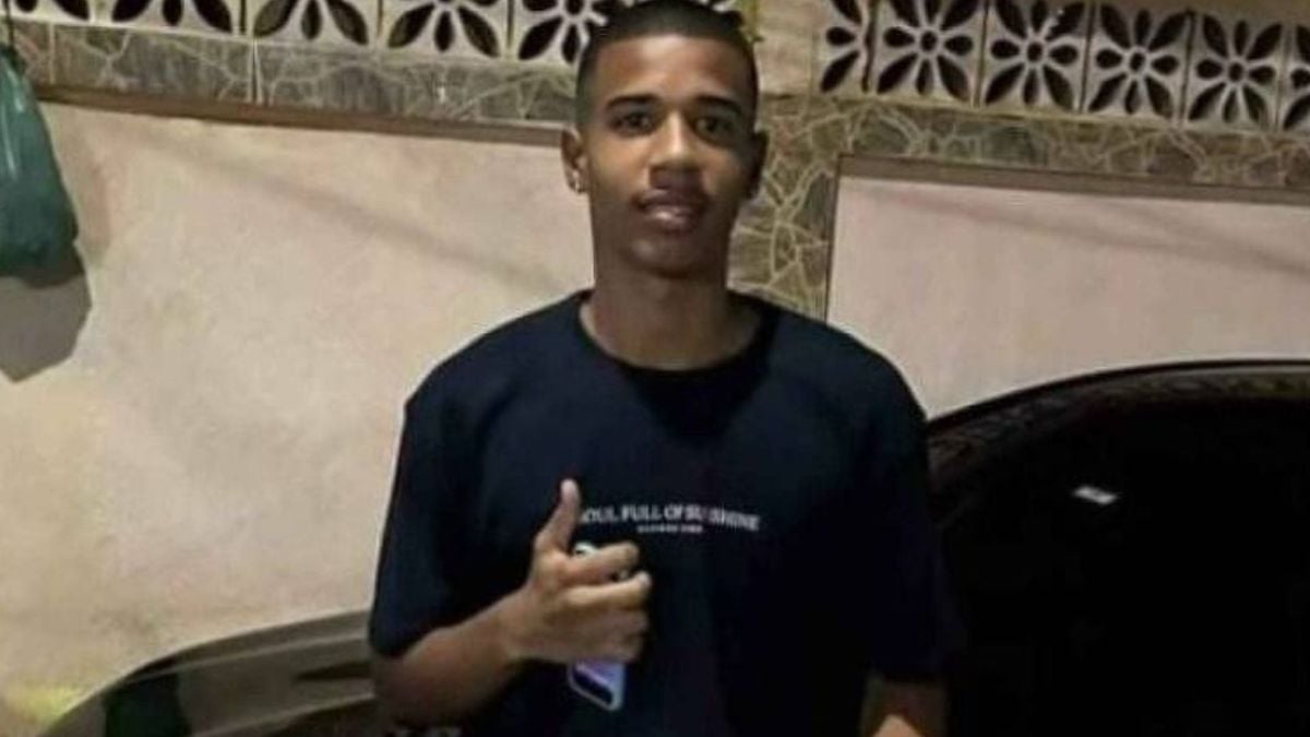 Kauan Galdino Florêncio Pereira, 18, atingido por um tiro na cabeça