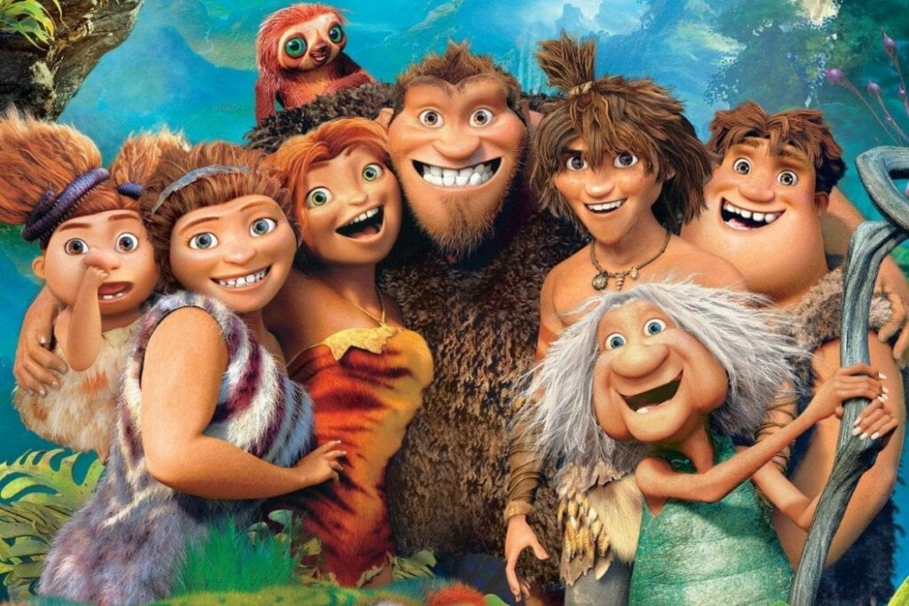 &#8220;Os Croods&#8221; incentiva a valorização das escolhas e dos sentimentos do outro (Imagem: Reprodução digital | 20th Century Fox)