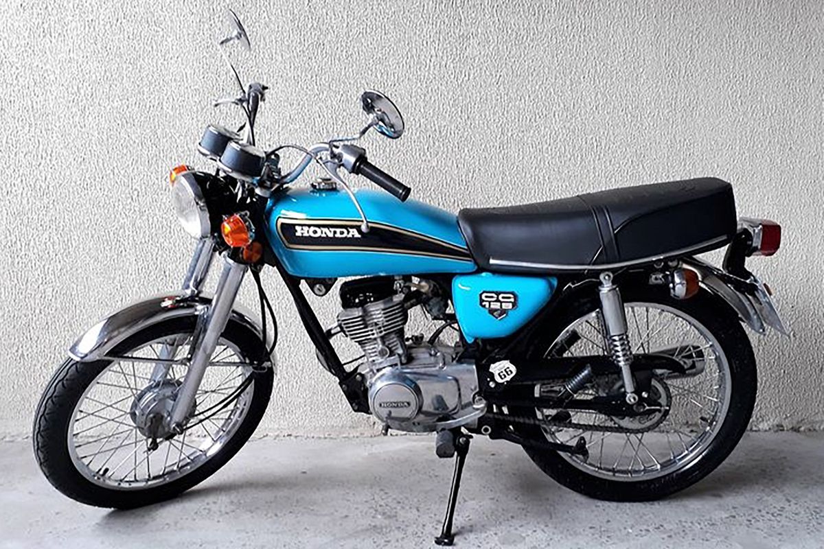 Honda CG 125 Come ou A Ser Produzida Em 1976 Em Manaus E Se Tornou O 