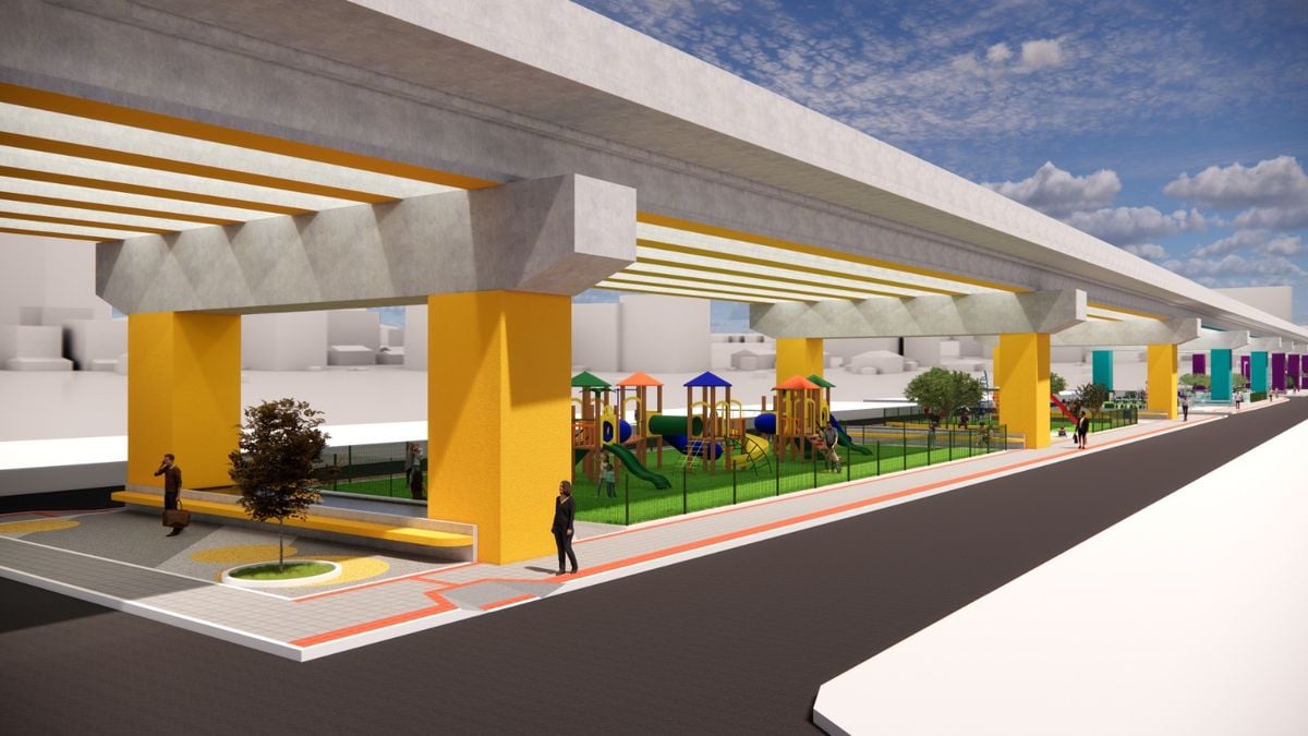 Parque Linear construído sobre o Canal da Costa, em Vila Velha por Reprodução