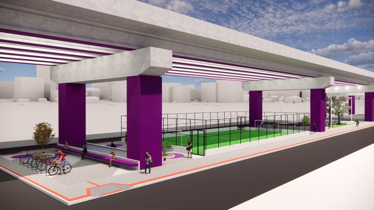 Parque Linear construído sobre o Canal da Costa, em Vila Velha por Reprodução