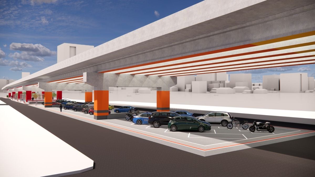 Parque Linear construído sobre o Canal da Costa, em Vila Velha por Reprodução