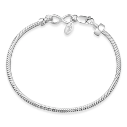 Pulseira Life Infinito em Prata 925