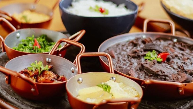 Feijoada do bar Canto da Penha, em Vitória