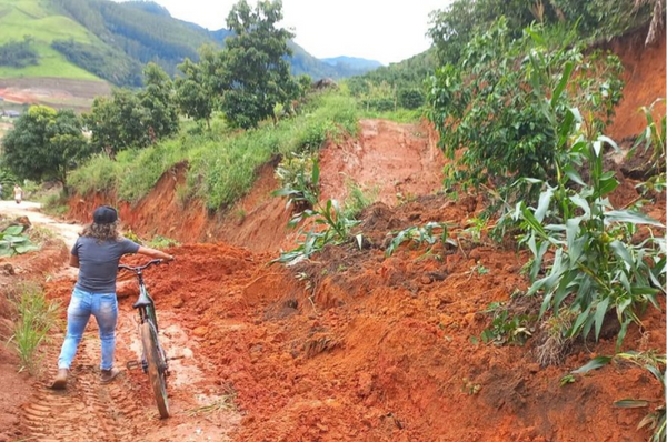 Algumas comunidades seguem inacessíveis em Vargem Alta, no Sul do ES