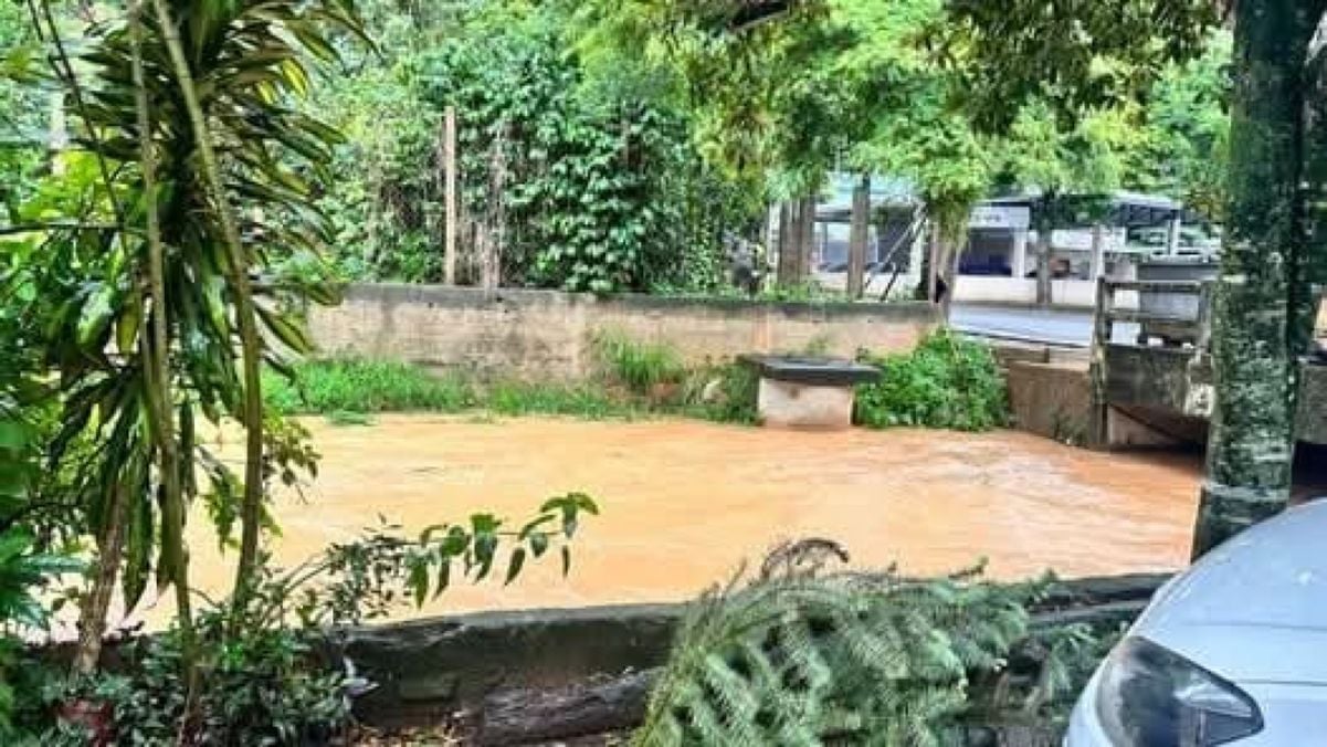 Chuva em Santa Maria de Jetibá