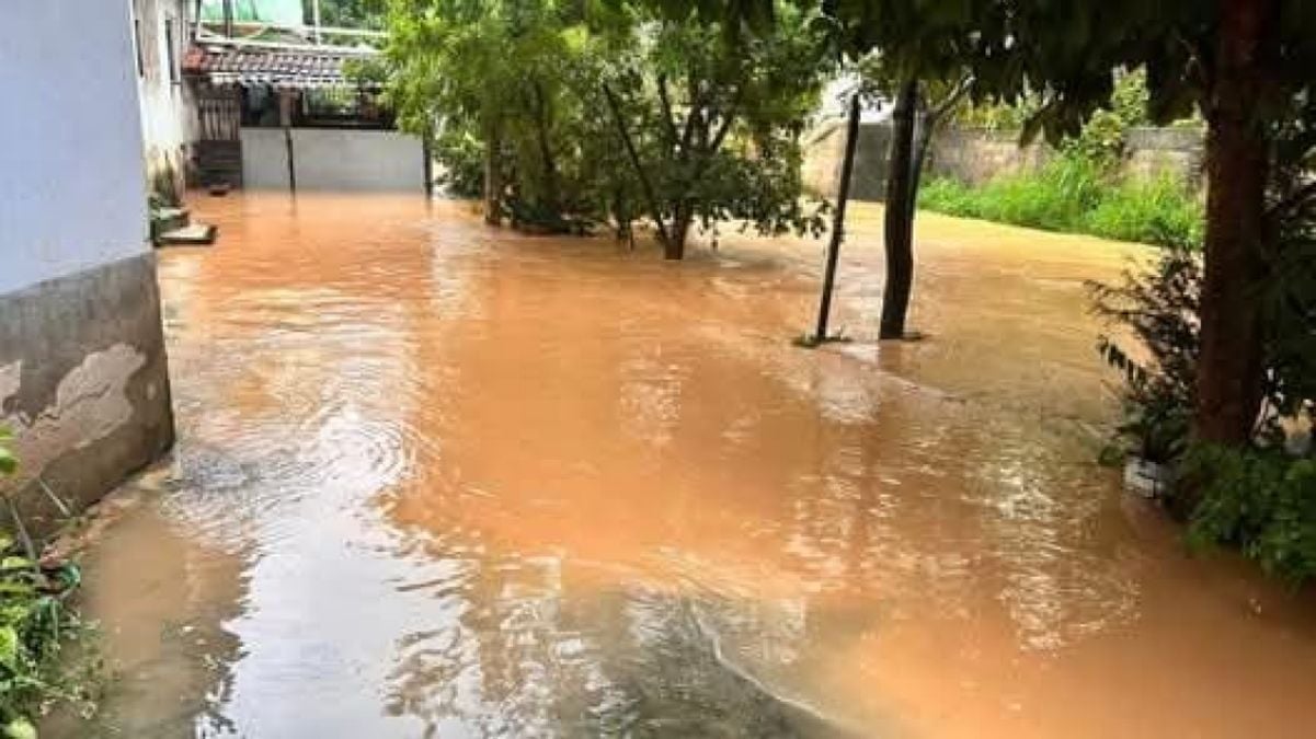 Chuva em Santa Maria de Jetibá