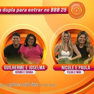 Imagem - Conheça as duplas candidatas à 12ª vaga do ‘Big Brother Brasil 25’