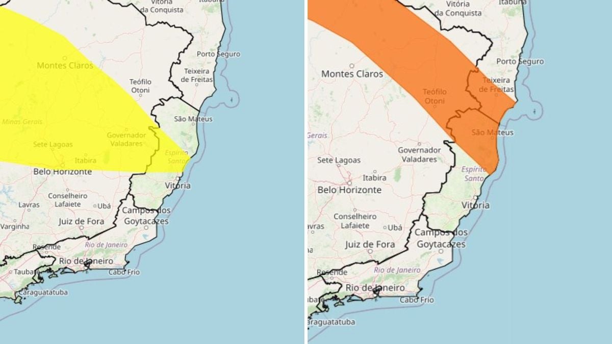 Inmet renova alerta de chuvas para o ES