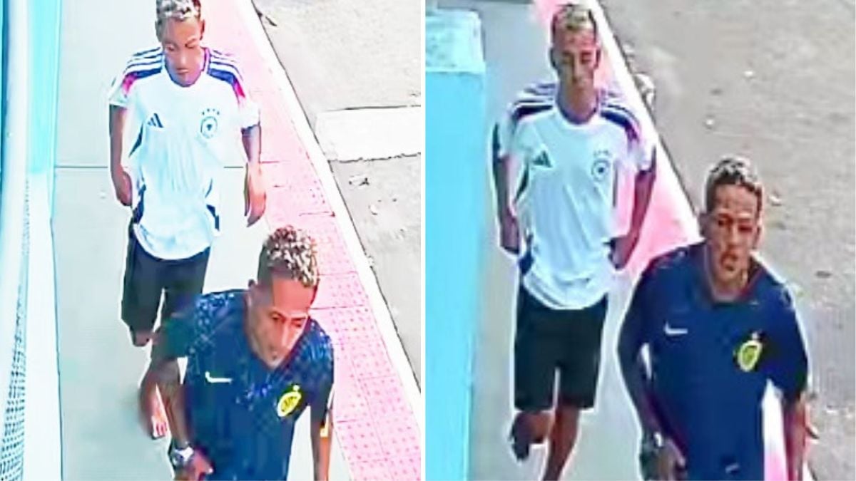  Fellype dos Santos, de 19 anos (preso) e Talisson Lima Rodrigues, de 19 anos  (foragido) no dia do crime