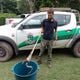 Imagem - Cobra venenosa de mais de 1 metro é capturada dentro de clube no ES
