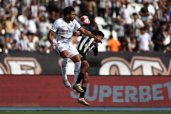 Botafogo x Marica pelo Campeonato Carioca no Estadio Nilton Santos
