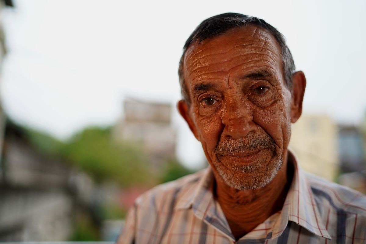 José Gomes da Silva, morador do Morro do Macaco por Fernando Madeira