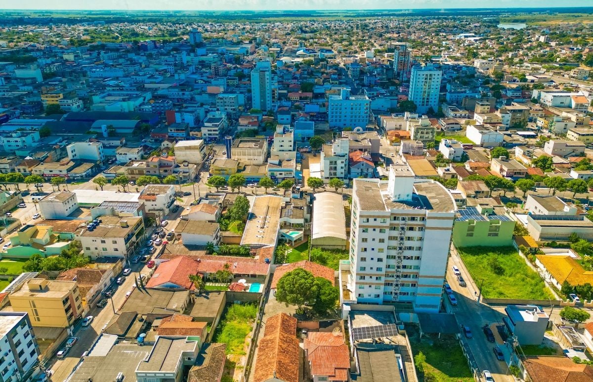 Vista aérea de Linhares