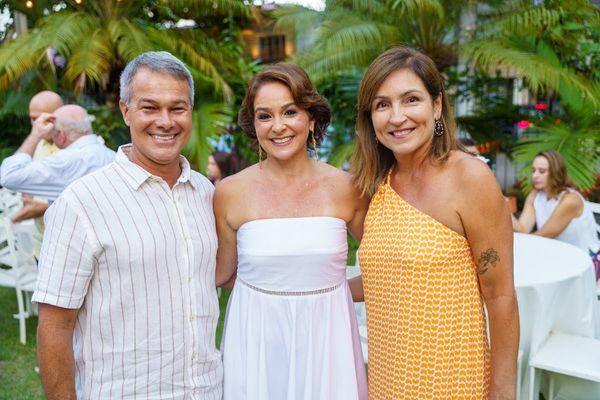 Rui Ribeiro,  Michele Carasso e Andrea Ribeiro