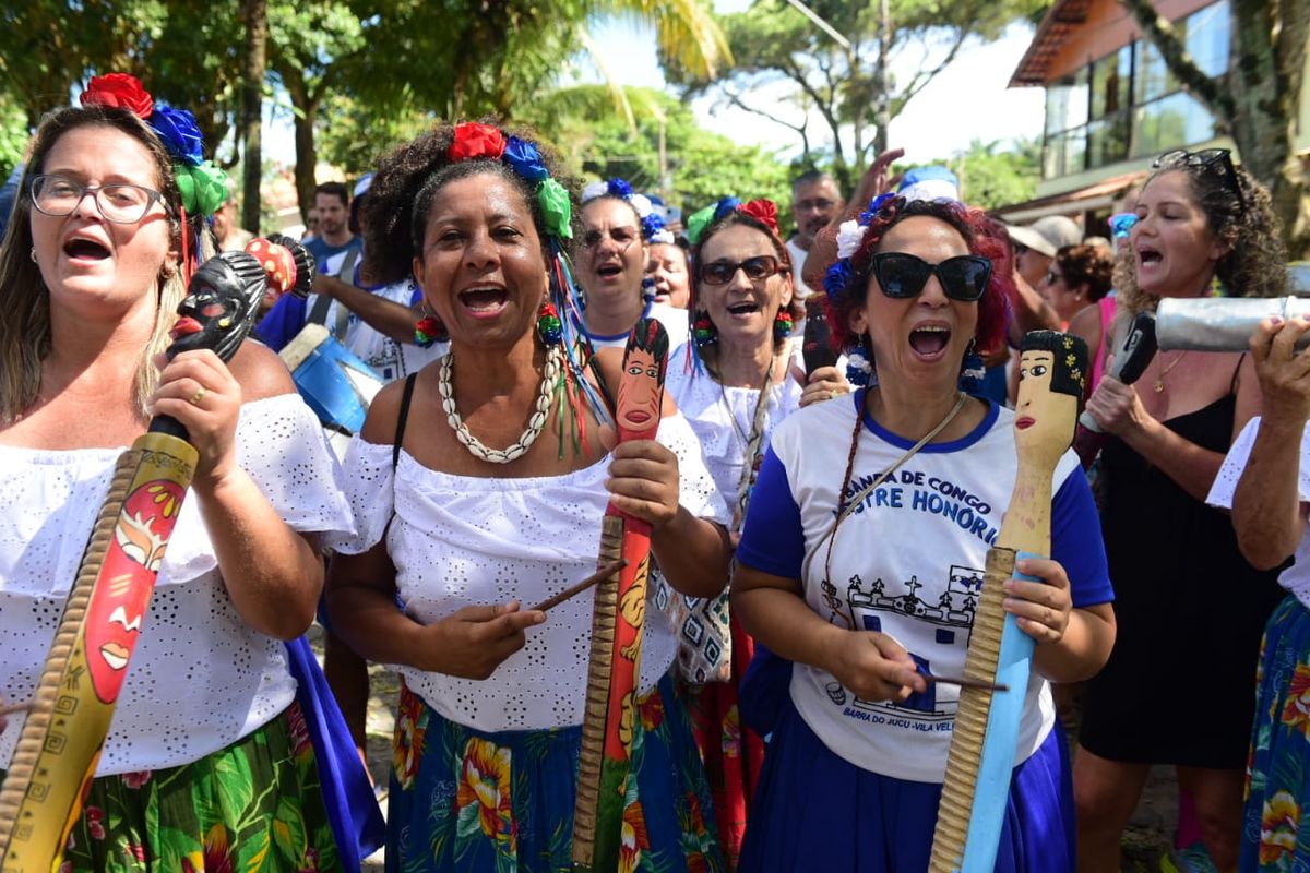 A inauguração teve programação cultural, com apresentação de diversas bandas de congo por Ricardo Medeiros 