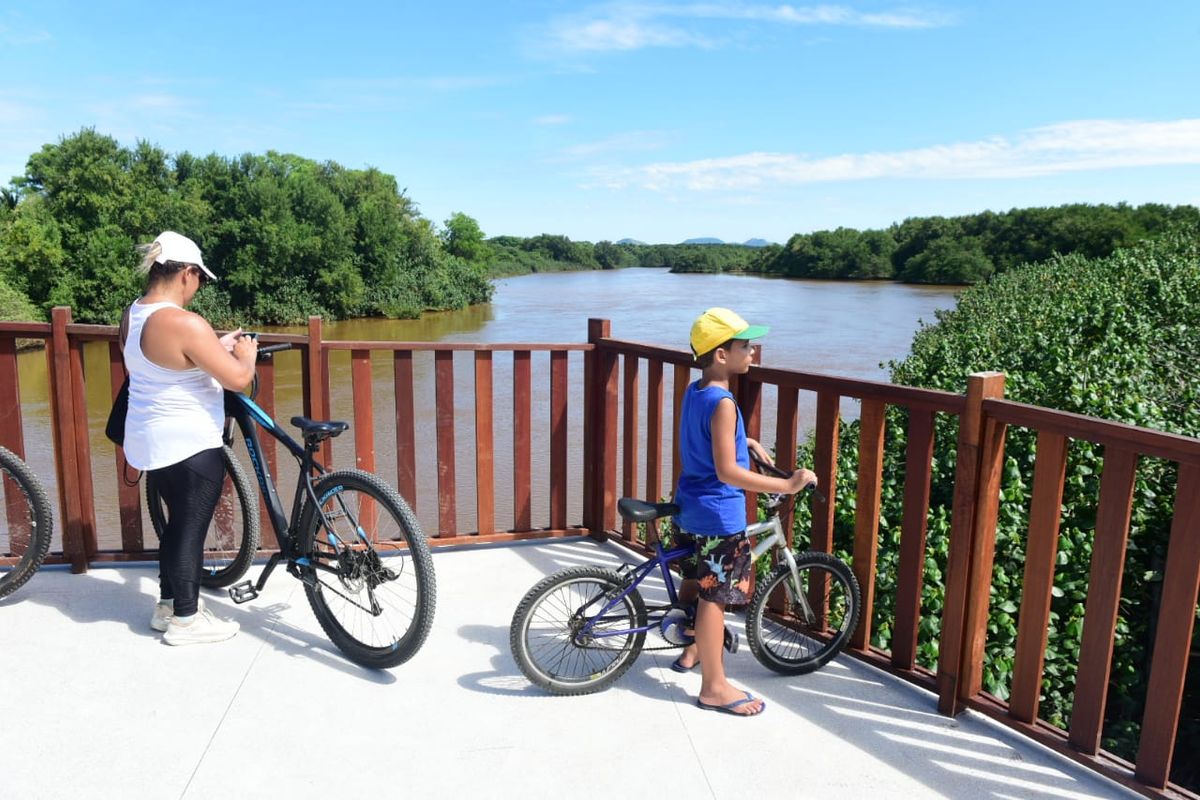 Famílias marcaram presença na inauguração da Novo Ponte da Madalena por Ricardo Medeiros 