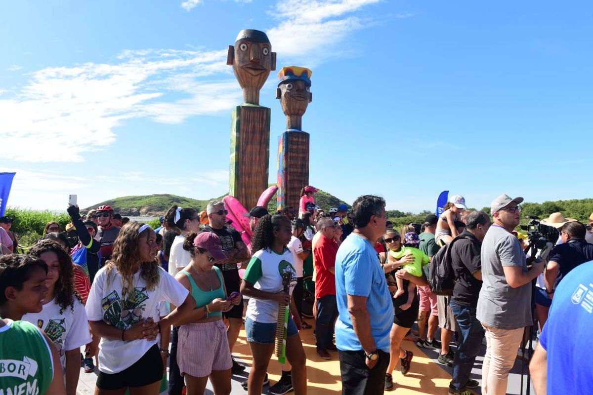 Nova Ponte da Madalena é aberta ao público em Vila Velha por Ricardo Medeiros 