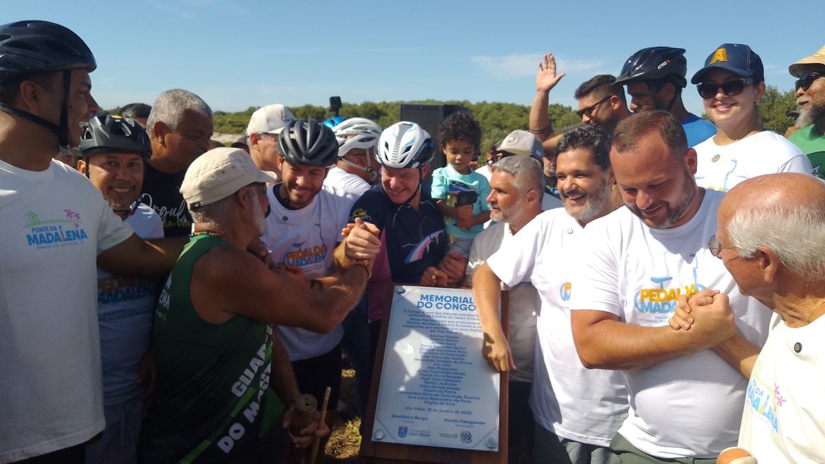 Nova Ponte da Madalena, na Barra do Jucu, em Vila Velha, é aberta ao público por Ricardo Medeiros