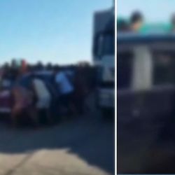 Cena foi flagrada no domingo (19) e divulgada nas redes sociais; segundo a prefeitura, ação foi uma "iniciativa popular"