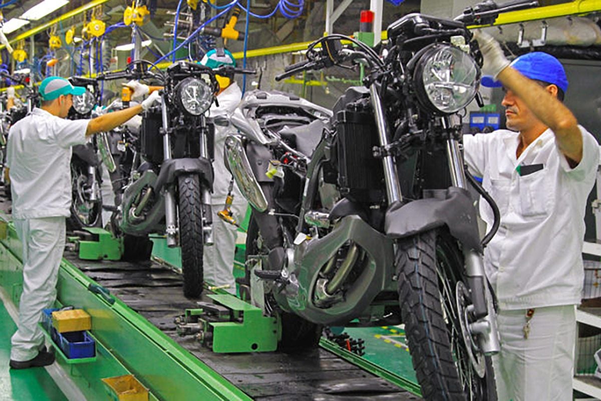 Fábrica da Honda no Polo Industrial de Manaus