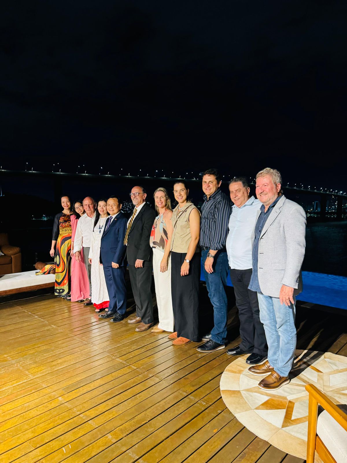 Visita oficial do Embaixador do Vietnã no Brasil, Sr. Bui Van Nghi, ao ES