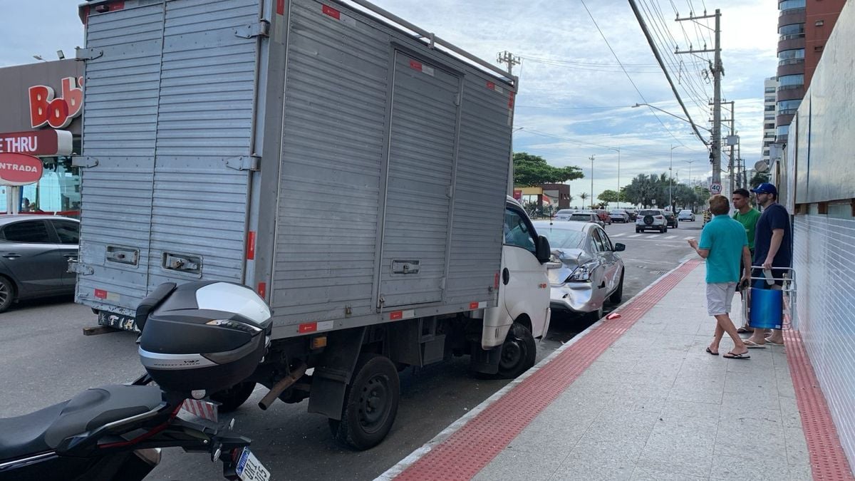 Veículos envolvidos no acidente