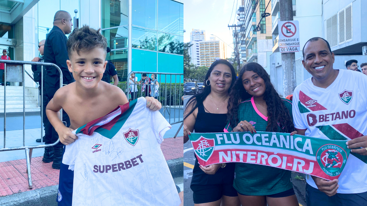 Théo e a família fluminense