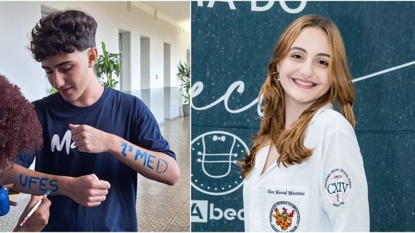 Gabriel Murad repete o feito de um ano atrás da irmã, Alice, que também foi aprovada na primeira colocação para o curso na universidade federal