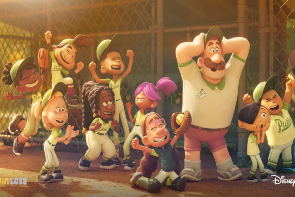 &#8220;Ganhar ou Perder&#8221;, animação da Pixar, traz as histórias emocionantes de um time de softball do ensino médio (Imagem: Reprodução digital | Disney+)
