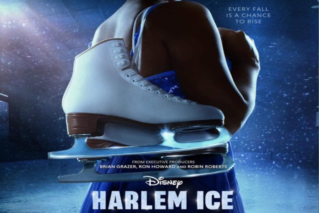 &#8220;Harlem Ice&#8221; é uma série documental que acompanha jovens atletas em busca de superação no mundo da patinação artística (Imagem: Reprodução digital | Disney+)