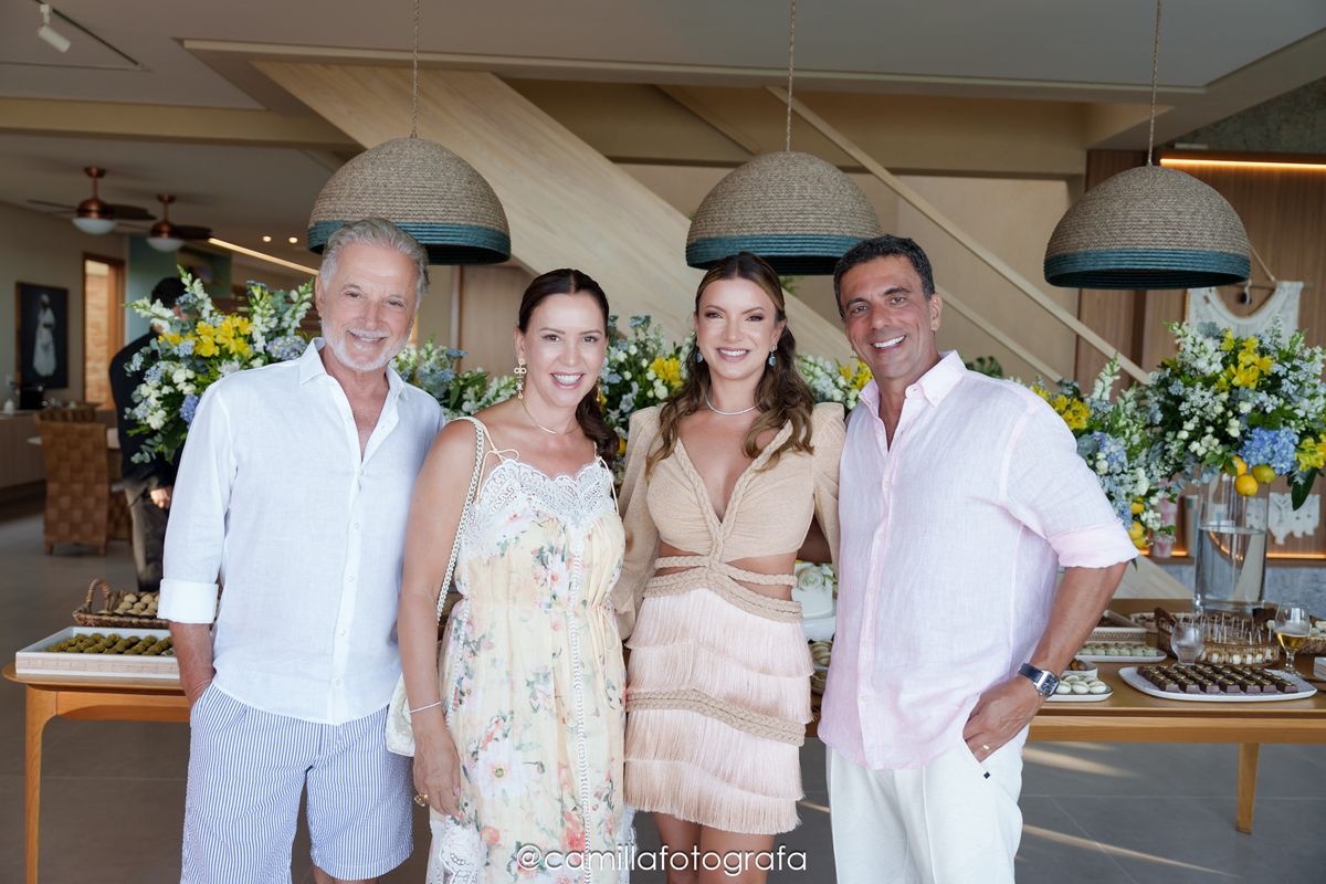 Jonas Zucchi, Heliene Del Esposti, Patricia e Léo de Castro