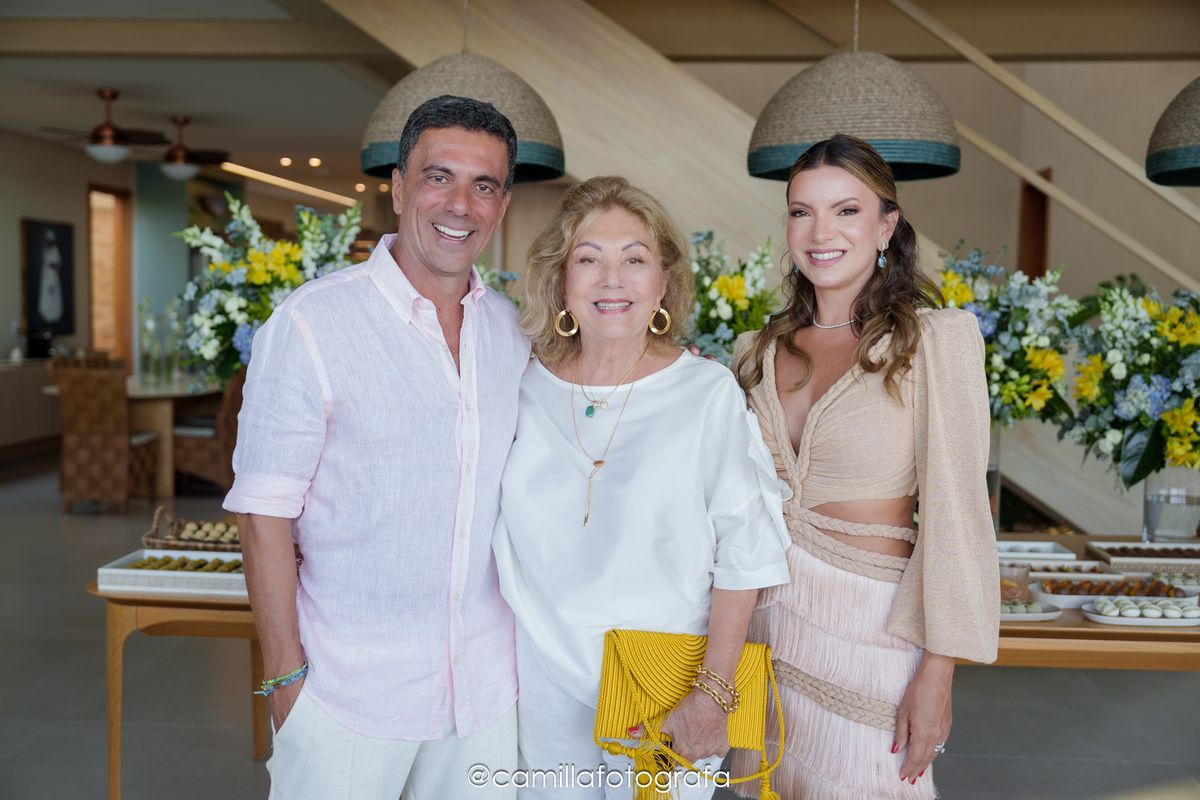 Leo, Anamaria e Patricia Castro