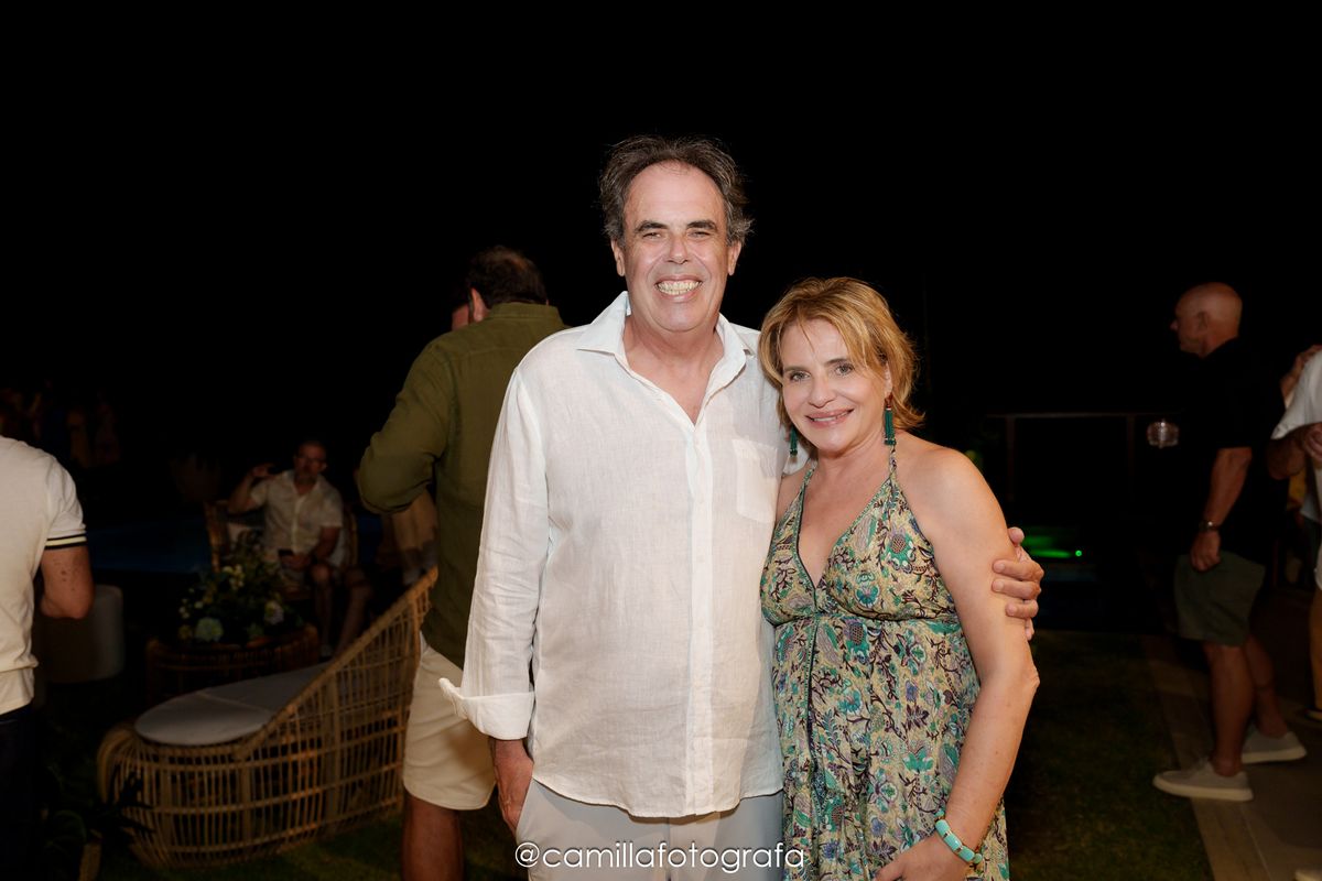 Rodrigo Dessaune e Luciana Júdice