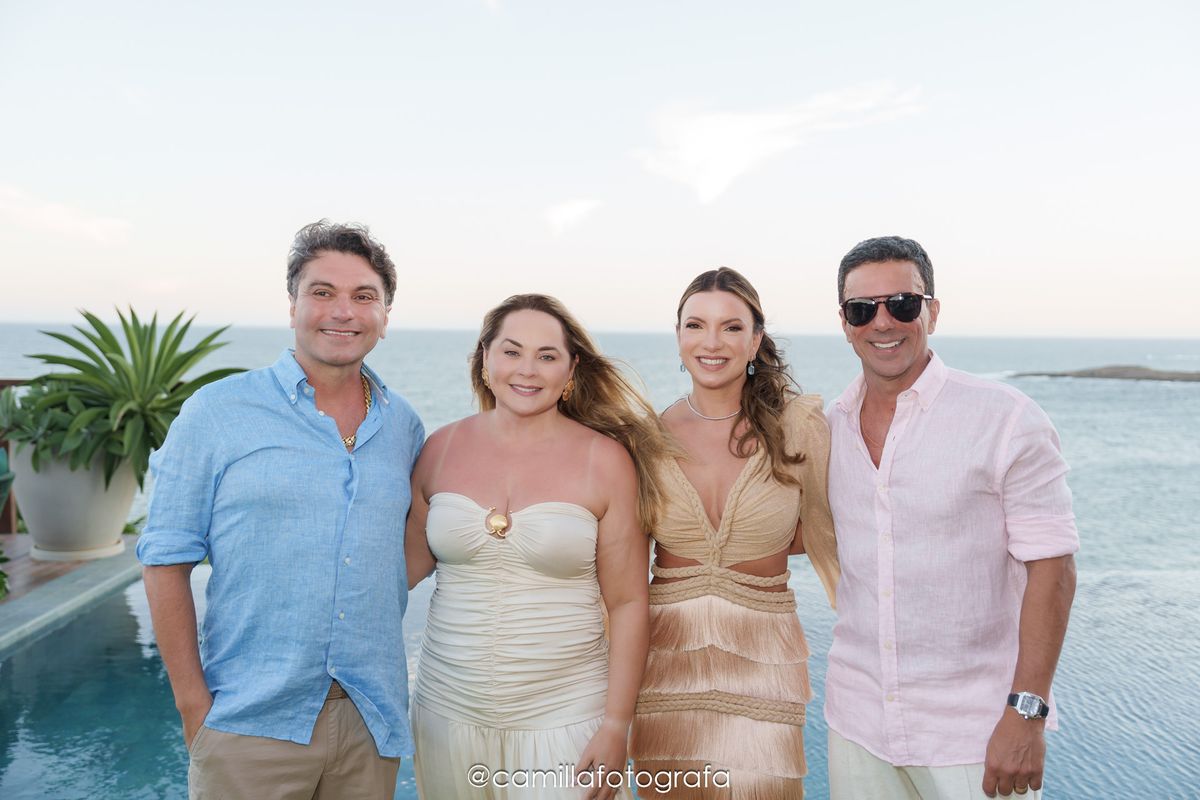 Serginho e Camila, Patricia e Leo de Castro